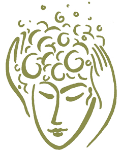Baudelaire_Shampoo girl_logo